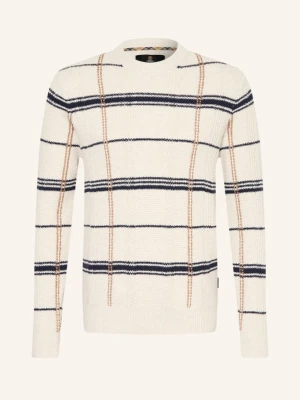 Barbour Sweter Fasey weiss biały