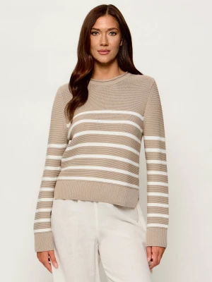Barbour Sweter Hinton | Regular Fit beżowy