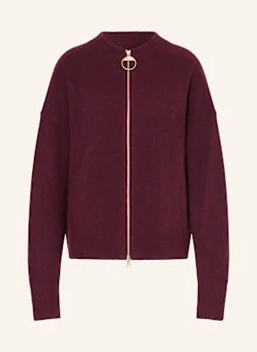 Barbour Sweter Oversize rot