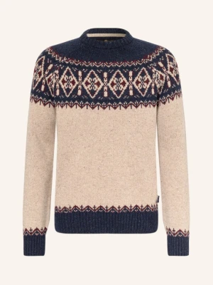 Barbour Sweter Tisbury Crew blau