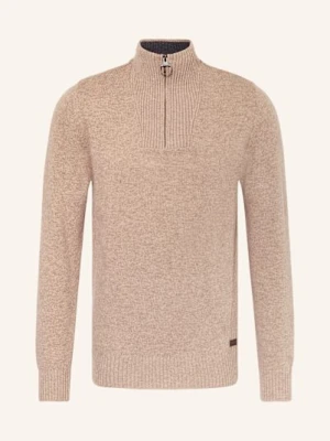 Barbour Sweter Typu Troyer beige