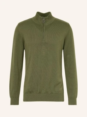 Barbour Sweter Typu Troyer gruen