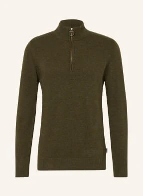 Barbour Sweter Typu Troyer Holden gruen