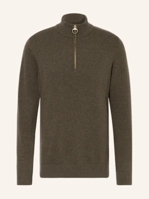 Barbour Sweter Typu Troyer Holden gruen