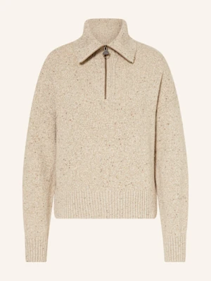 Barbour Sweter Typu Troyer Lavensdale beige