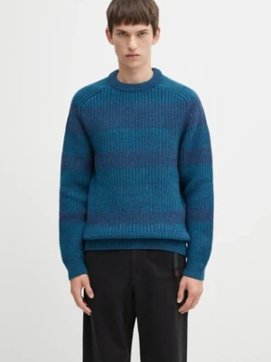 Barbour x Paul Smith sweter wełniany Saddle