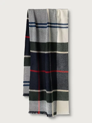 Barbour szalik damski niebieski