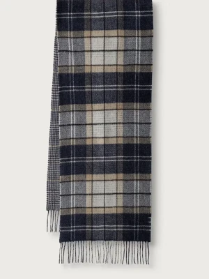 Barbour szalik damski wełniany beżowy