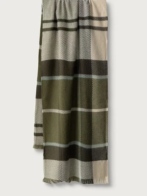 Barbour szalik damski zielony