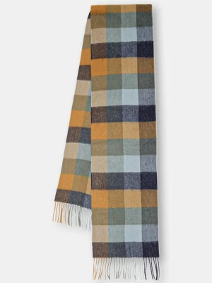 Barbour szalik kolor zielony wzorzysty USC0005