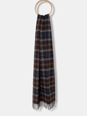 Barbour szalik wełniany Braden Tartan Scarf kolor multicolor wzorzysty USC0386TN38