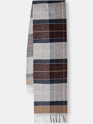 Barbour szalik wełniany kolor multicolor wzorzysty USC0322