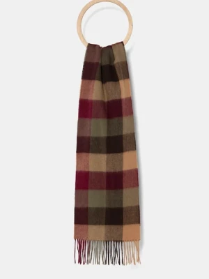 Barbour szalik wzorzysty USC0005