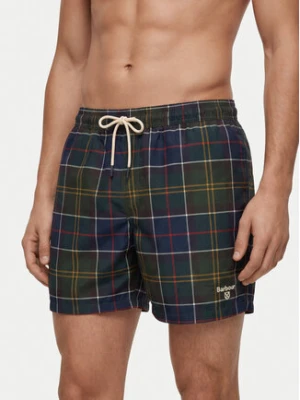 Barbour Szorty kąpielowe Staple MSW0065TN11 Zielony Regular Fit