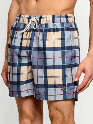 Barbour Szorty kąpielowe Staple Tartan | Regular Fit