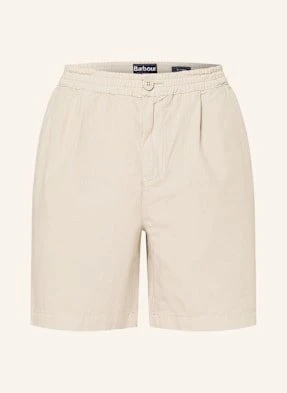 Barbour Szorty Rickfell Relaxed Fit weiss