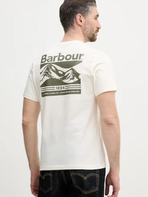 Barbour t-shirt basic męski bawełniany Camber