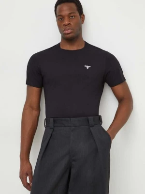 Barbour T-shirt basic męski bawełniany ESSENTIALS