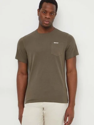 Barbour t-shirt bawełniany