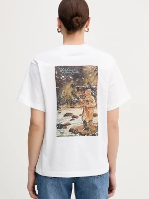 Barbour t-shirt bawełniany Kirby