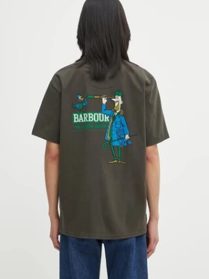 Barbour t-shirt bawełniany "Mr Solway" OS Graphic T-Shirt