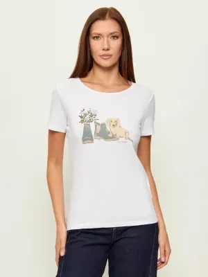 Barbour T-shirt Brambles | Relaxed fit