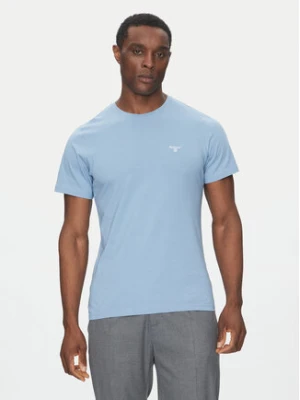 Barbour T-Shirt Essential Sports MTS0331BL33 Niebieski Tailored Fit