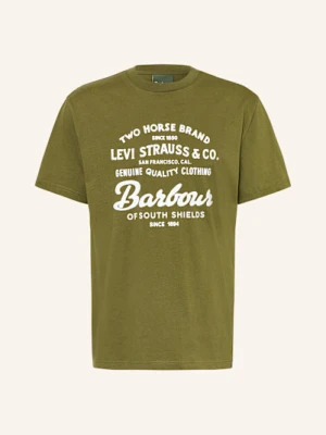 Barbour T-Shirt gruen