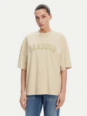 Barbour T-Shirt Katie Relaxed LTS0664CR31 Beżowy Relaxed Fit