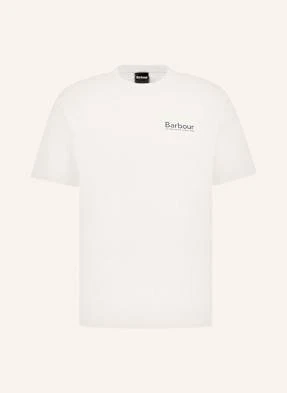Barbour T-Shirt Moonwell weiss