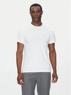 Barbour T-Shirt Tartan MTS0670WH11 Biały Tailored Fit