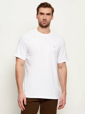 Barbour T-shirt Tartan Sports | Regular Fit biały