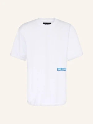 Barbour T-Shirt weiss