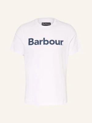Barbour T-Shirt weiss