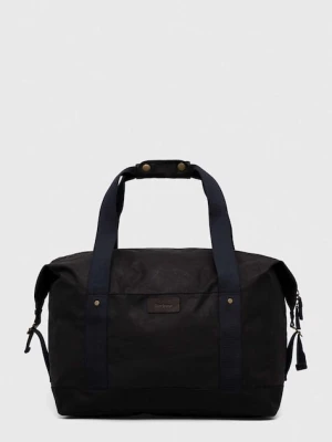Barbour torba Essential Wax Holdall kolor granatowy UBA0567