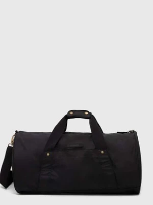 Barbour torba Explorer Wax Duffle Bag kolor czarny UBA0566