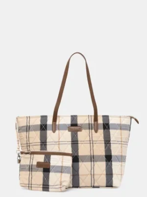 Barbour torebka Barbour x Alexa Harley kolor beżowy LBA0344BE32