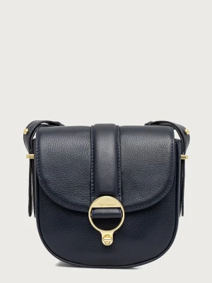 Barbour torebka crossbody damska skórzana granatowy