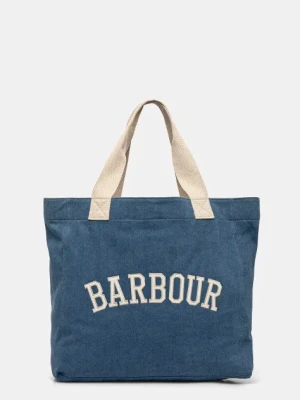 Zdjęcie produktu Barbour torebka jeansowa Emily kolor niebieski LBA0472BL31