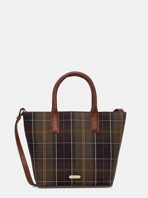 Barbour torebka kolor zielony LBA0506