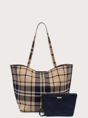 Barbour torebka shopper damska Layla beżowy