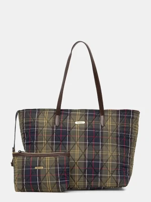 Barbour torebka shopper damska Tartan Bags