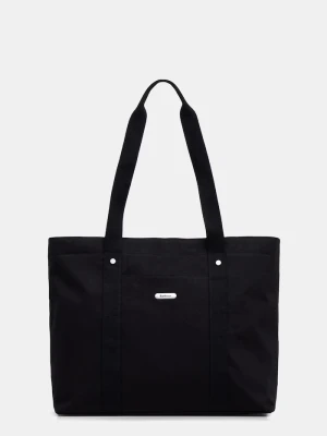 Barbour torebka tote damska bawełniana Olivia czarny