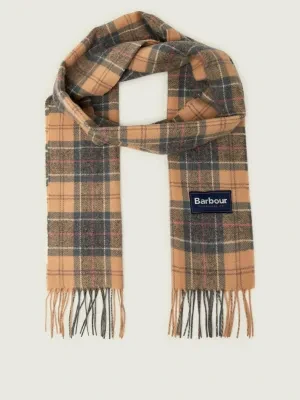 Barbour Wełniany szal Tartan