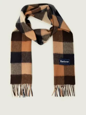 Barbour Wełniany szal Tattersall