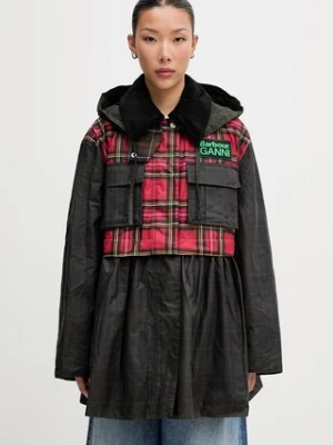 Barbour x Ganni kurtka przejściowa bawełniana