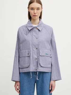 Barbour x Paul Smith Gingham Spey kurtka damska bawełniana