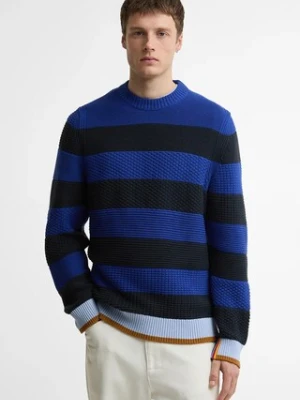 Barbour x Paul Smith Southwold sweter bawełniany męski