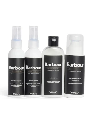 Barbour zestaw do pielęgnacji butów Leather Footwear Care Kit 3-pack kolor multicolor