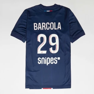 Barcola / No. 29 / PSG Nike Kids Home Stadium 2024/25, markiNike, Jerseys, w kolorze niebieski, rozmiar: